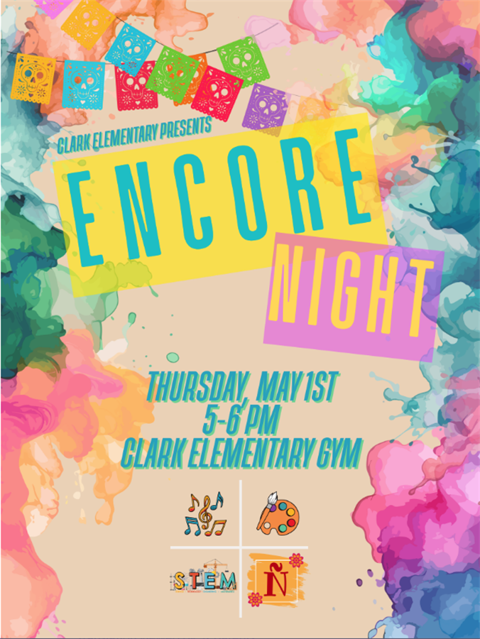 Encore Night  Flyer